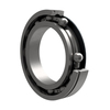 Single row deep groove ball bearing with snap ring groove Steel Closure on one side